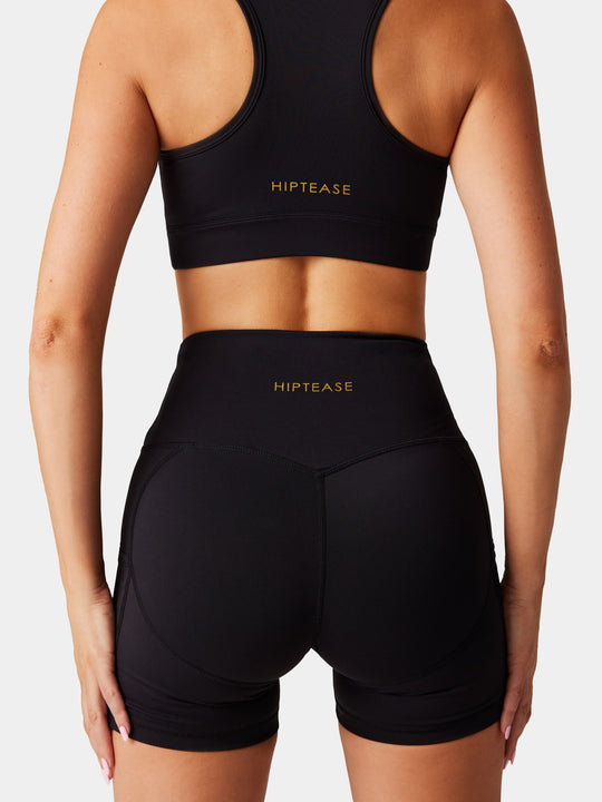 #1 Bike Short (Pockets) - Black