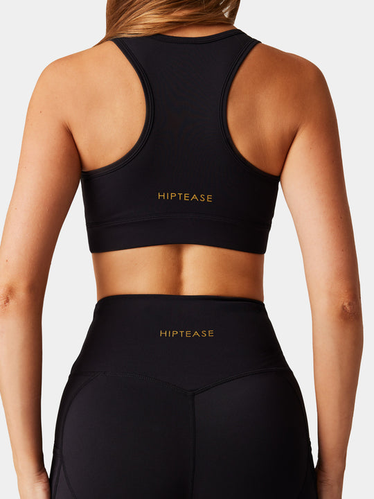 Fusion Sports Bra - Black