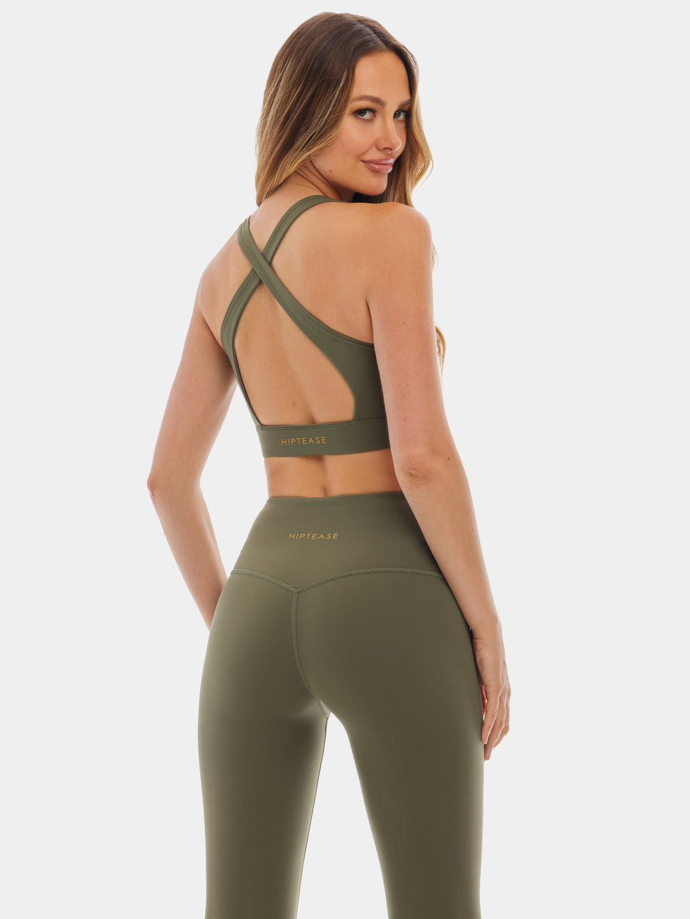 Energize Sports Bra - Olive