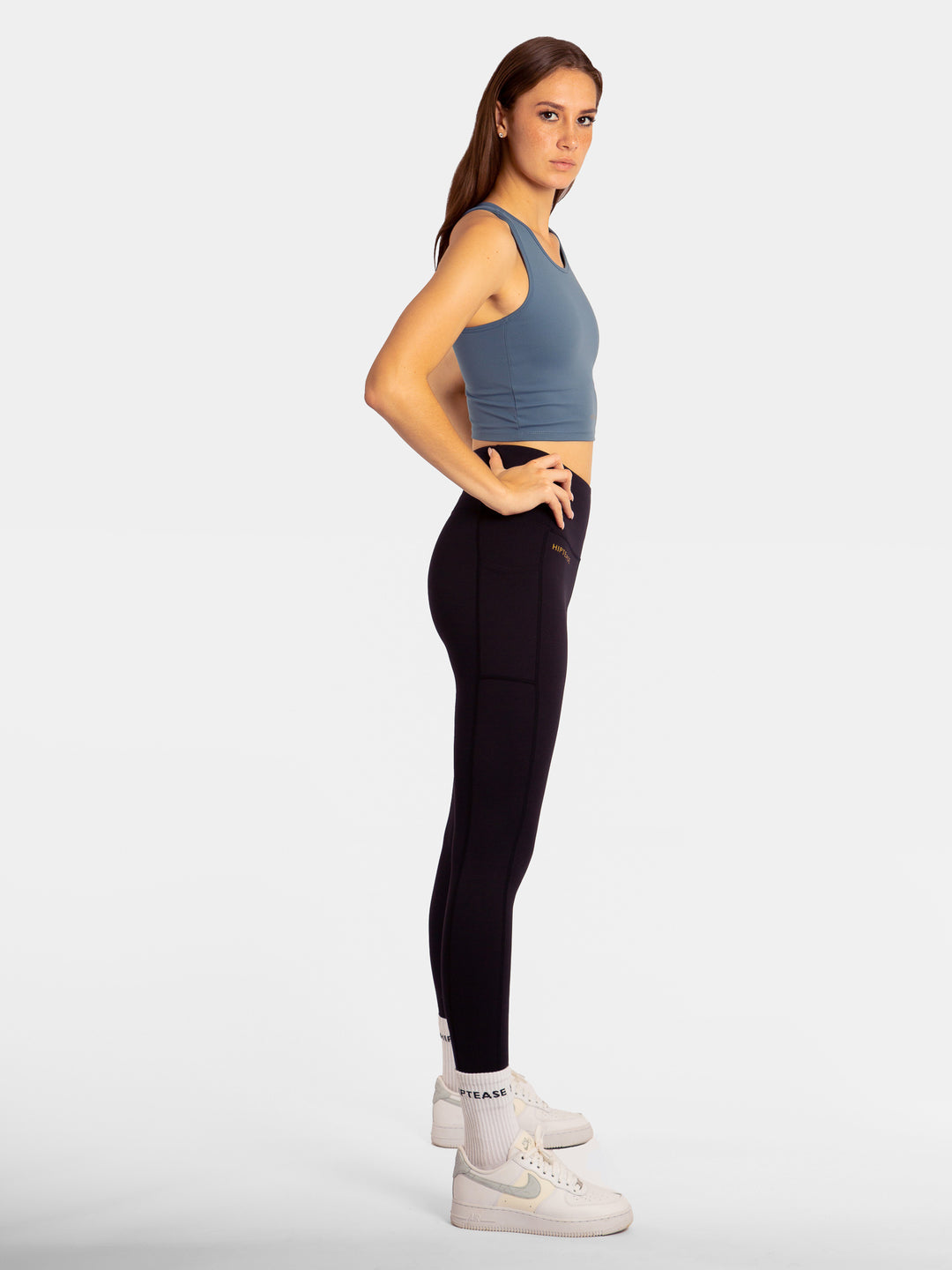 #1 Sports Bra - Steel Blue